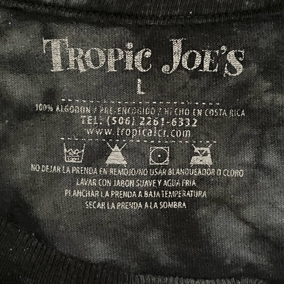 Tropical joes Volcan Arenal Costa Rica shirt heavy cotton size large - Picture 3 of 3